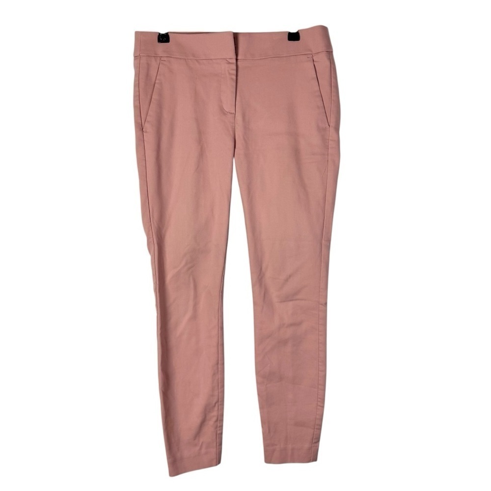 Ann Taylor LOFT Baby Pink Marisa Straight Leg Dress Pants 2